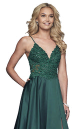 Faviana S10253 Hunter Green