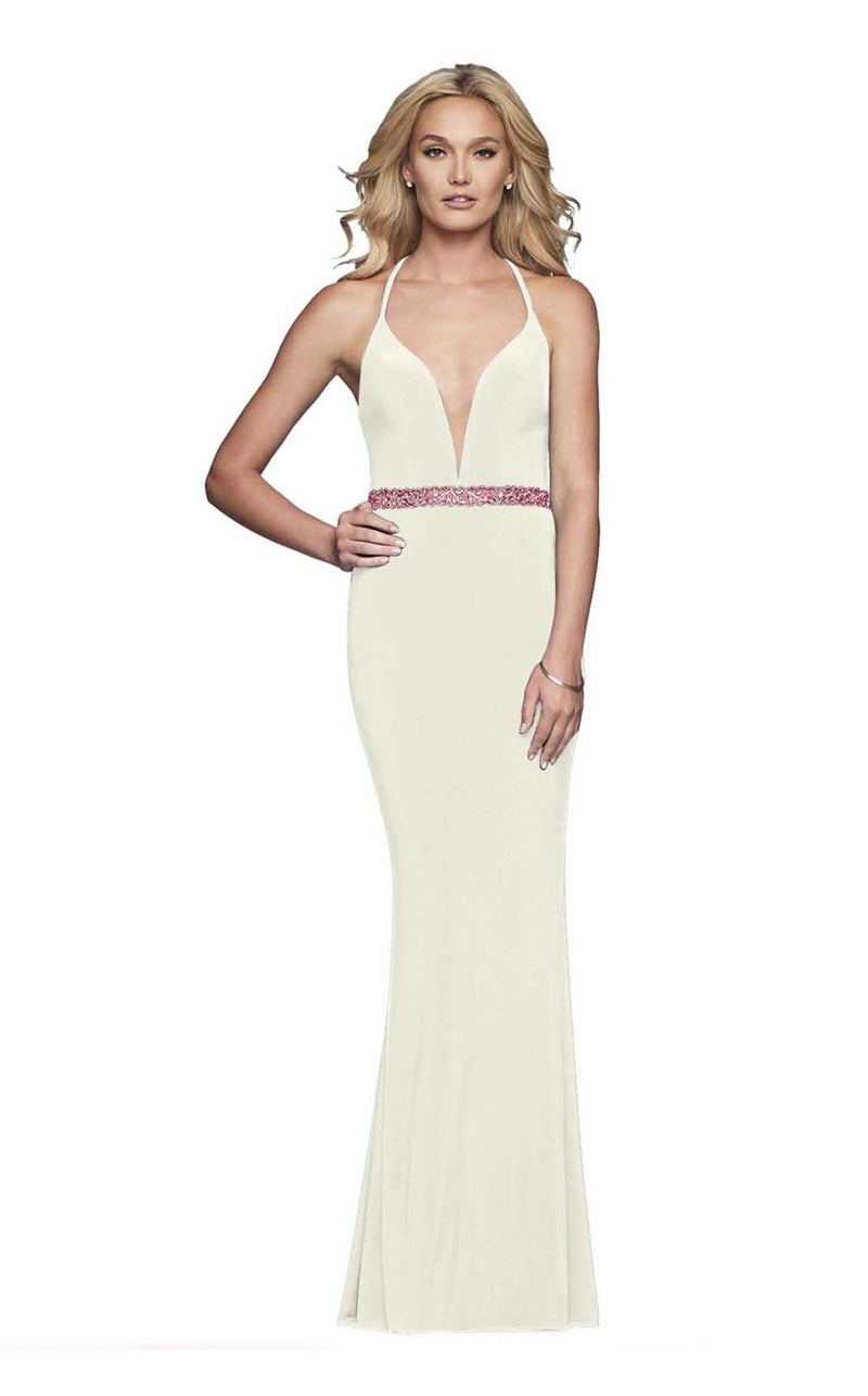 Faviana S10266 Ivory/Rose Gold