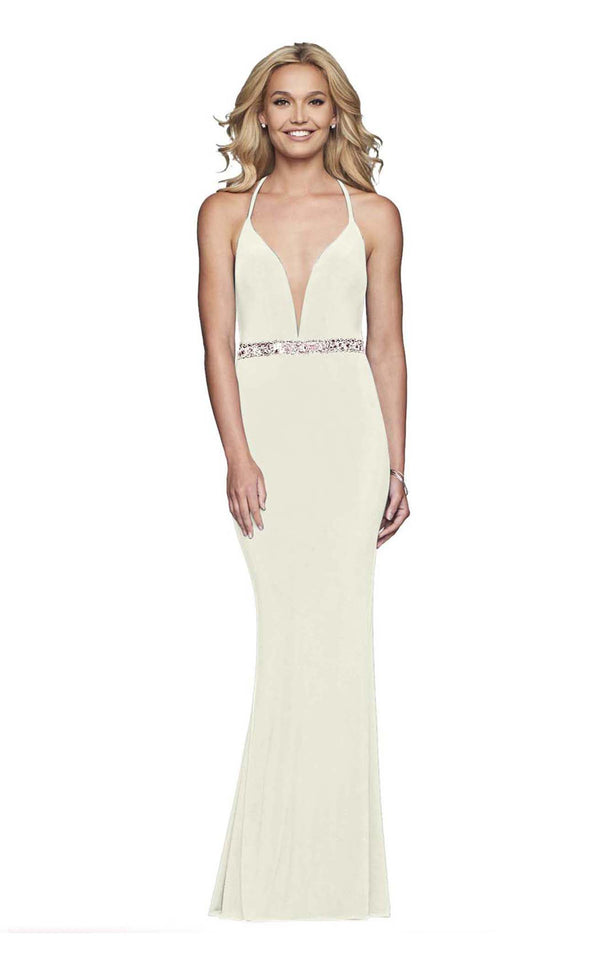 Faviana S10266 Ivory/Rose Gold