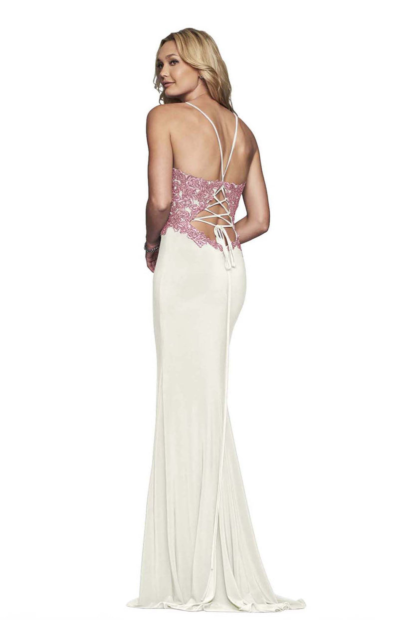 Faviana S10269 Ivory/Rose Gold