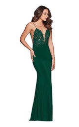 Faviana S10275 Forest Green