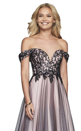 Faviana S10290 Pink/Black