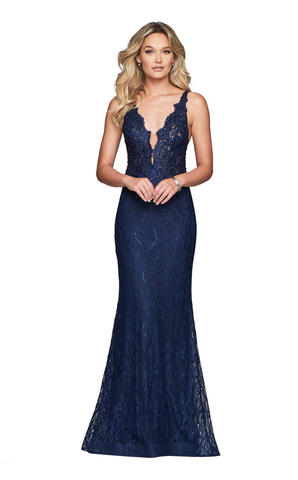 Faviana S10293 Navy