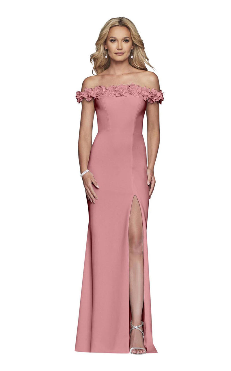 Faviana S10297 Dusty Rose