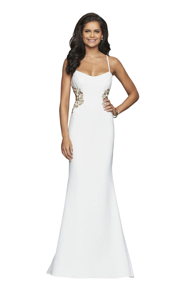Faviana S10302 Ivory