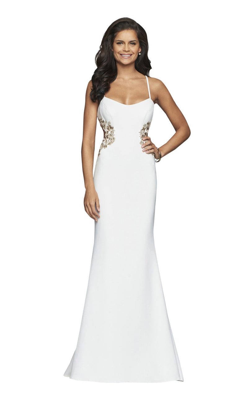 Faviana S10302 Ivory