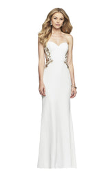 Faviana S10304 Ivory