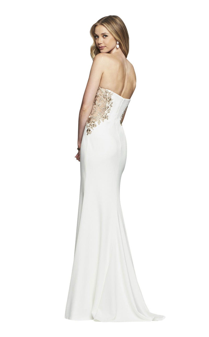 Faviana S10304 Ivory
