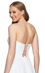 Faviana S10368 Ivory