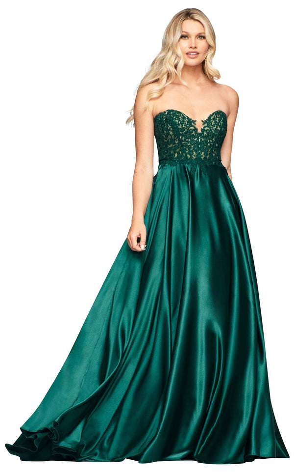 Faviana S10430 Deep Green