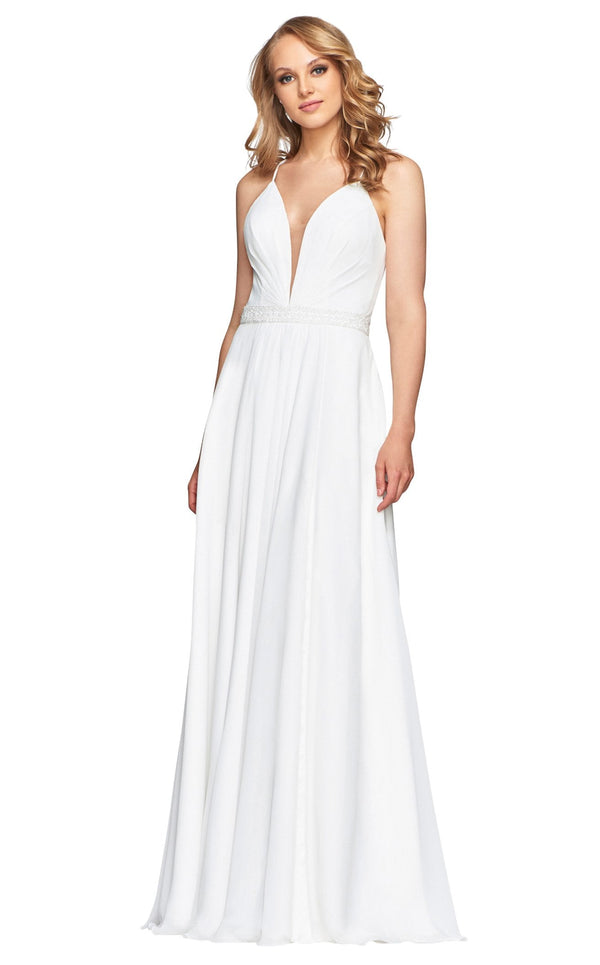 Faviana S10435 Ivory