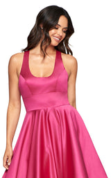 Faviana S10441 Hot Pink