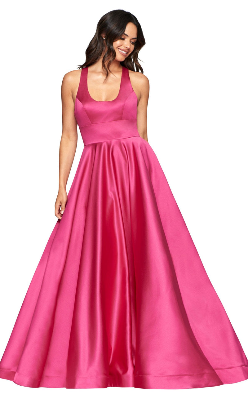 Faviana S10441 Hot Pink