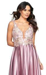 Faviana S10442 Deep Mauve
