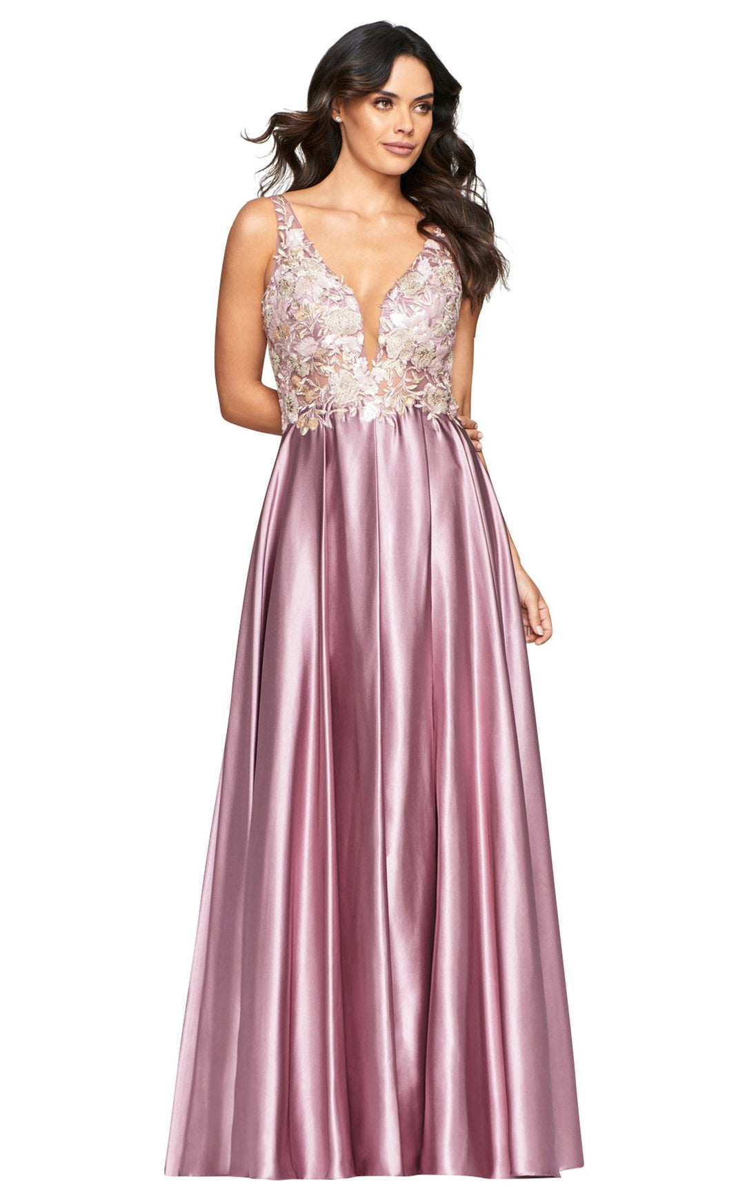 Faviana S10442 Deep Mauve