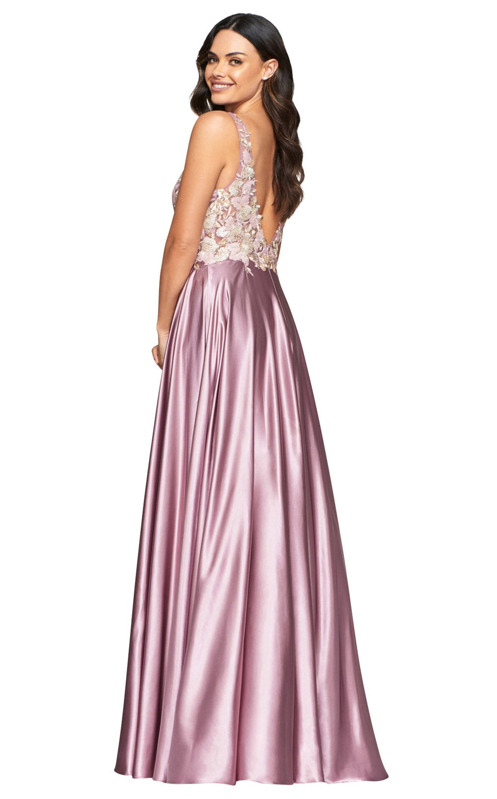 Faviana S10442 Deep Mauve