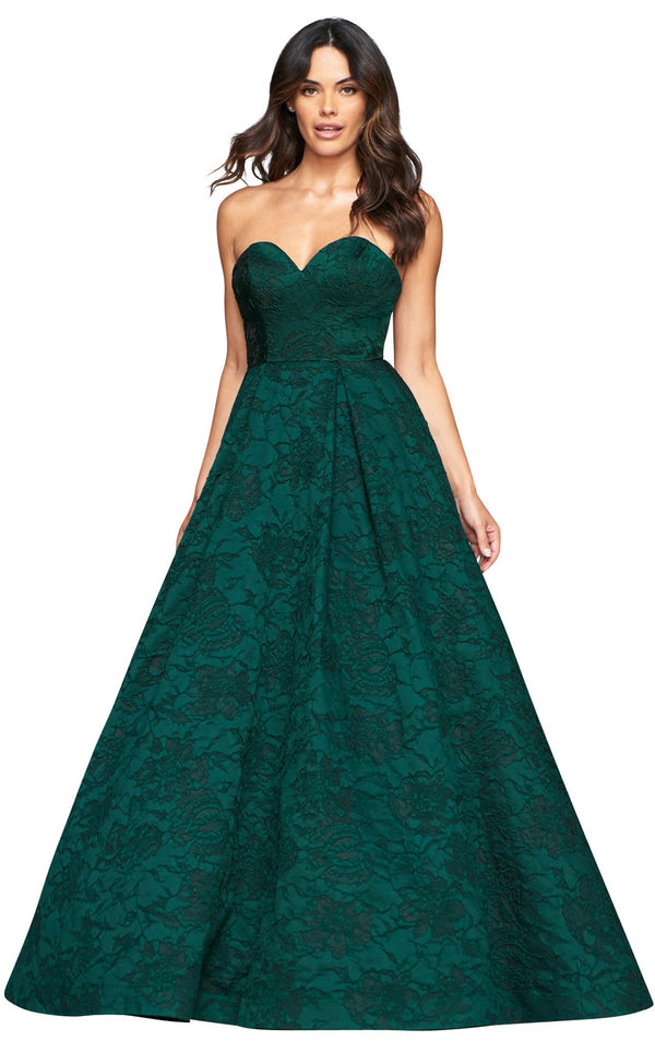Faviana S10463 Forest Green