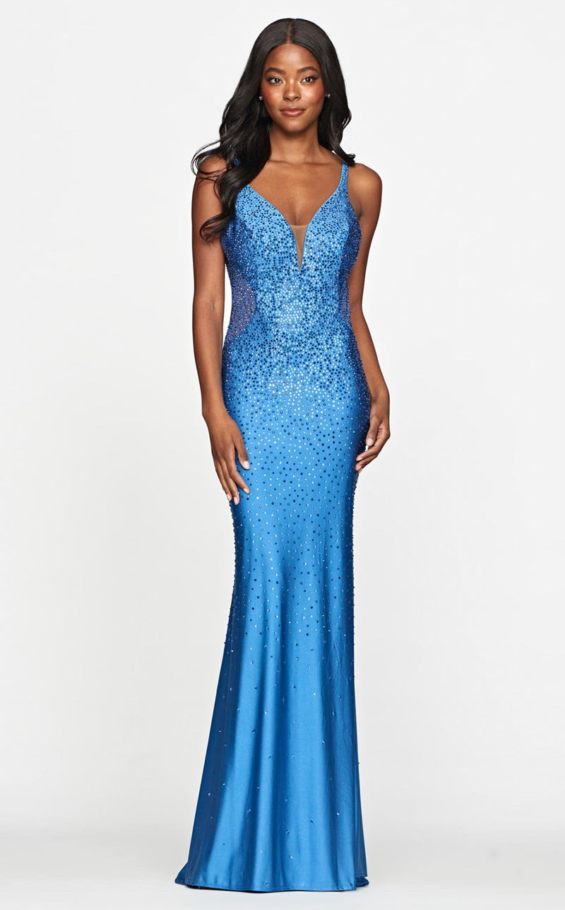 500 prom dress Cocomelody Appliques Long Prom Dress CS0500