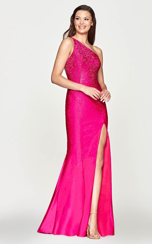Faviana S10632 Hot Pink