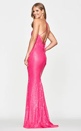 Faviana S10637 Hot Pink