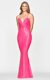 Faviana S10637 Hot Pink