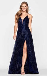 Faviana S10669 Navy