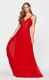 Faviana S10677 Red