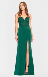Faviana S10865 Forest Green