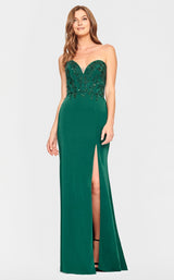 Faviana S10865 Forest Green