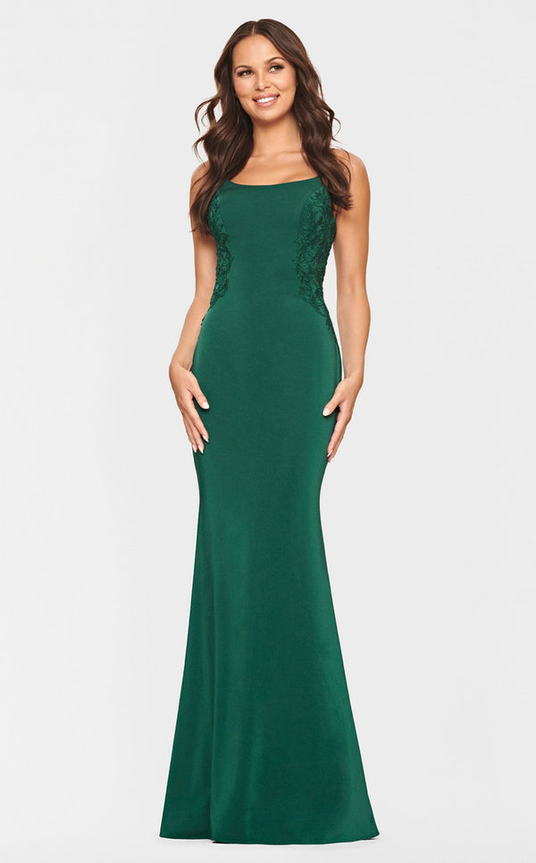 Faviana S10867 Forest Green