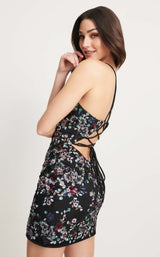 Faviana S10928 Black/Peacock