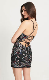 Faviana S10928 Black/Peacock