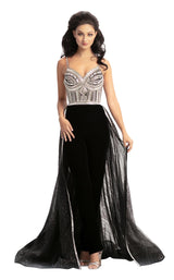 Johnathan Kayne S1 Over Skirt Only (Jumpsuit Style 9069) Black