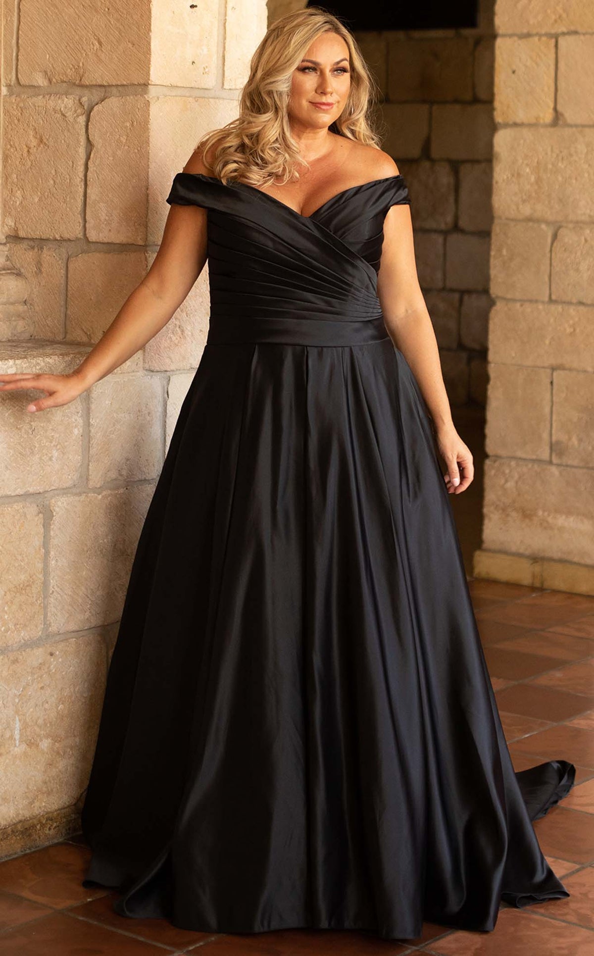 Sydneys Closet SC5257 Prom Dress - Black
