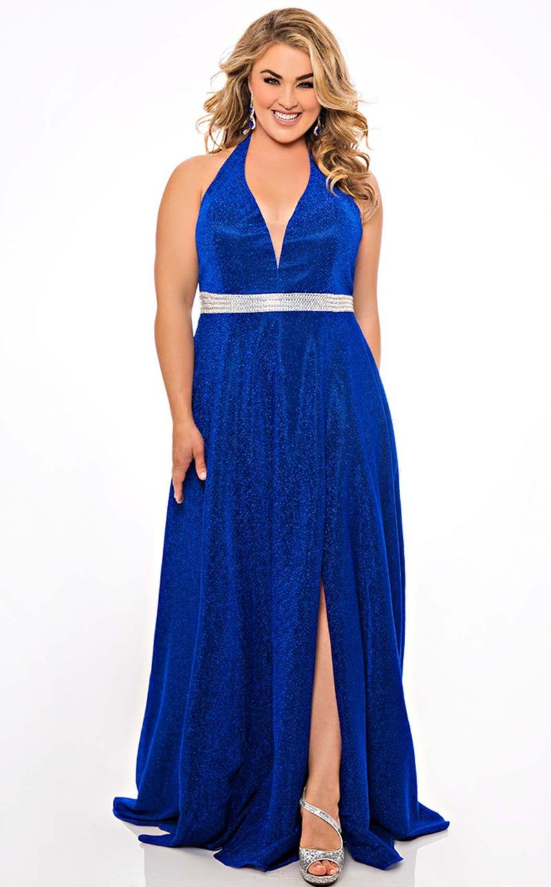 Sydneys Closet SC7289 Royal-Shimmer