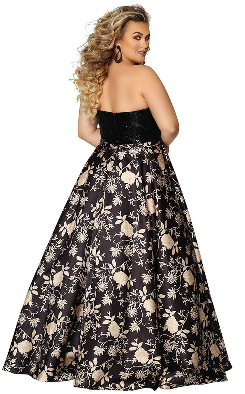 Sydneys Closet SC7300 Black/Gold
