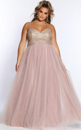 Sydneys Closet SC7309 Dusty-Mauve