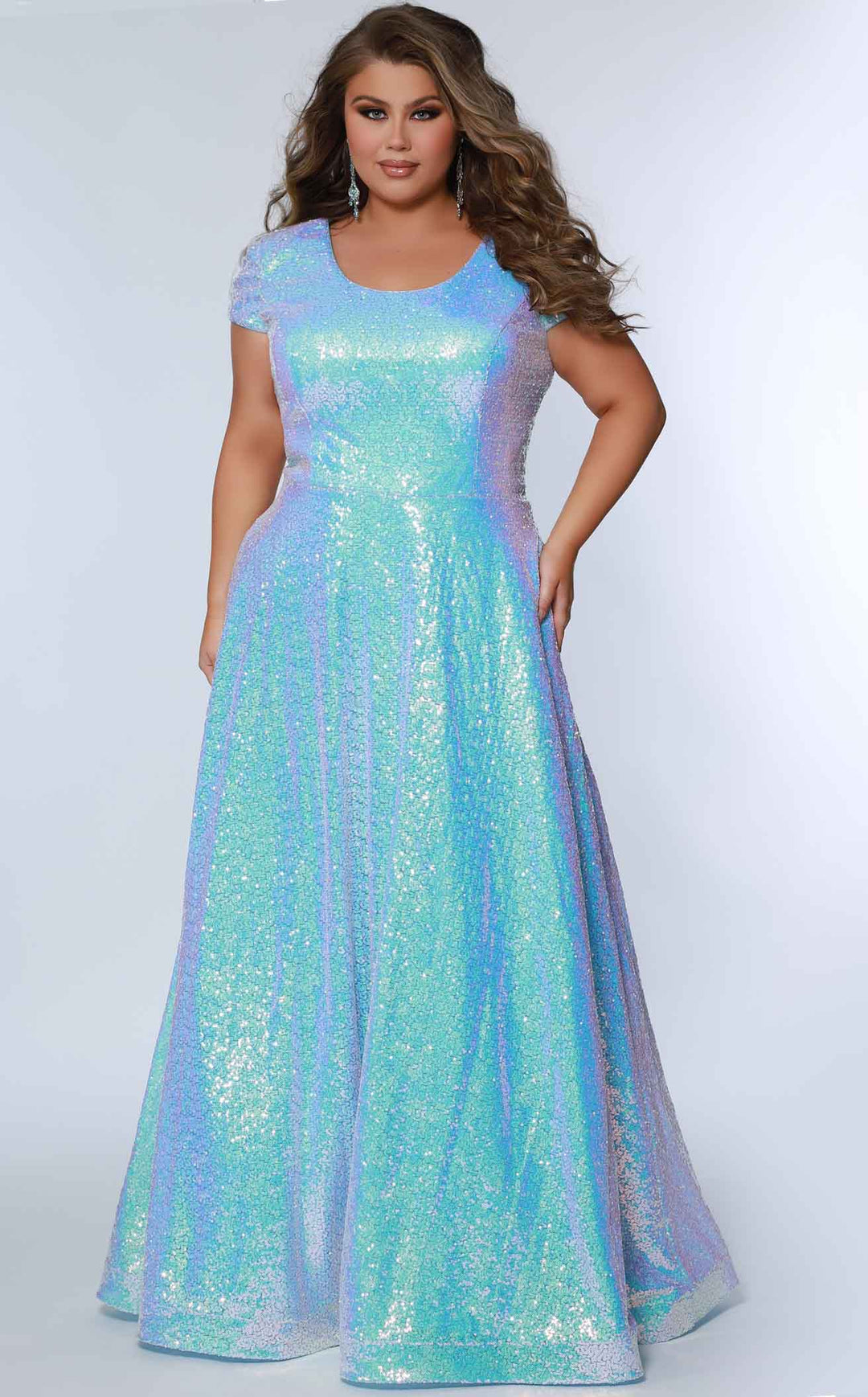 Sydneys Closet SC7348 Arctic Blue