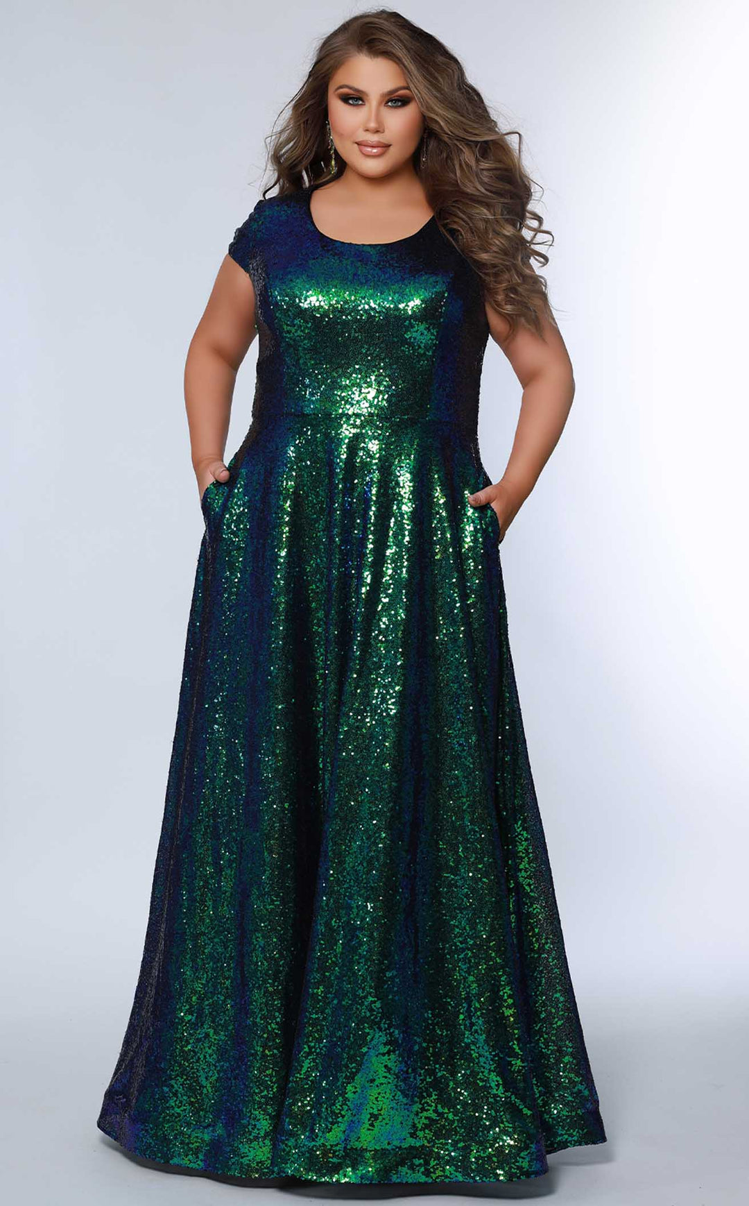 Sydneys Closet SC7348 Peacock