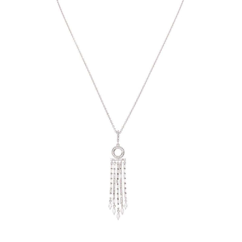 Nina Shiloh Rhodium/White