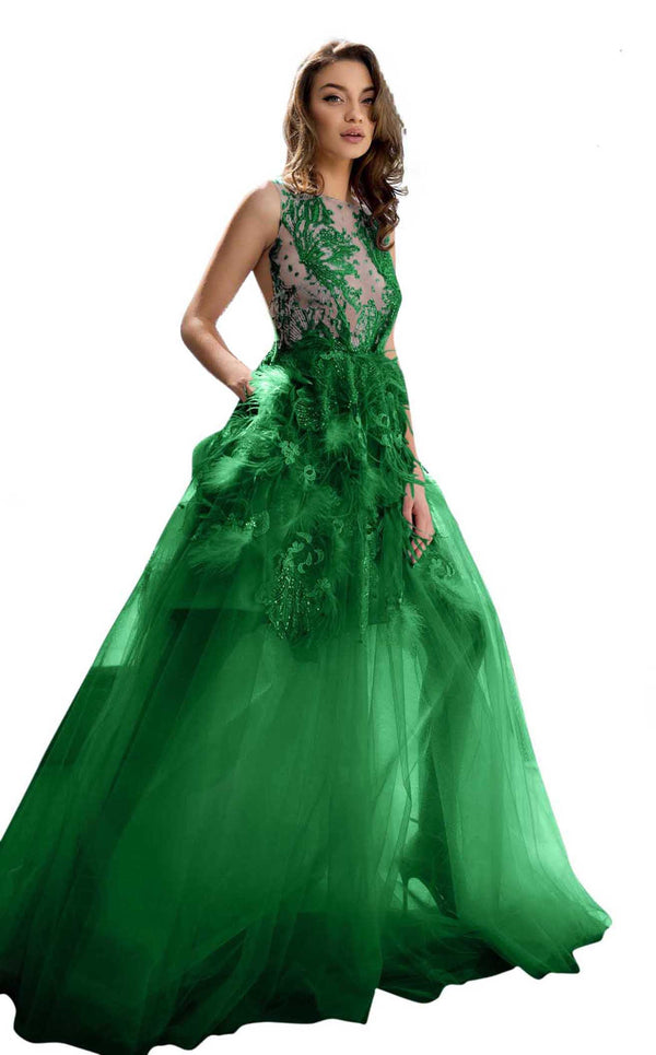 Cristallini SKA849 Emerald Green