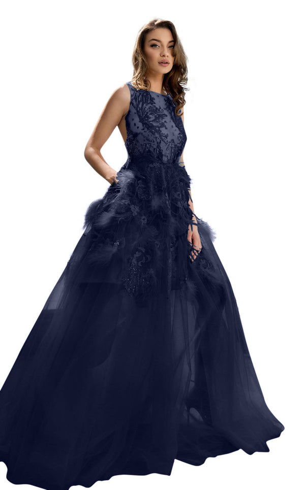 Cristallini SKA849 Navy