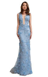 Cristallini SKA879 Light Blue