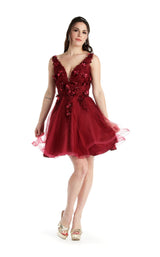 Anny Lee SP7132 Burgundy