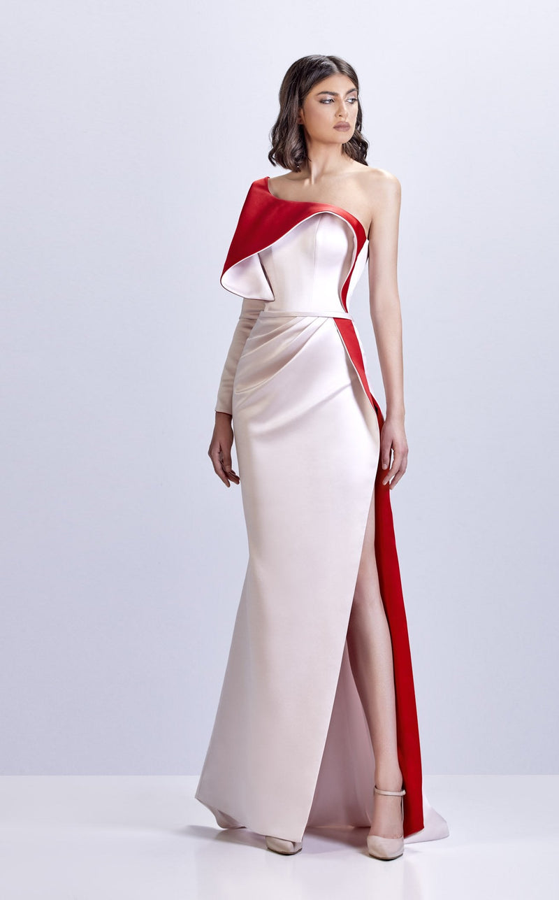 Apollo Couture SS014 Off-White-Red