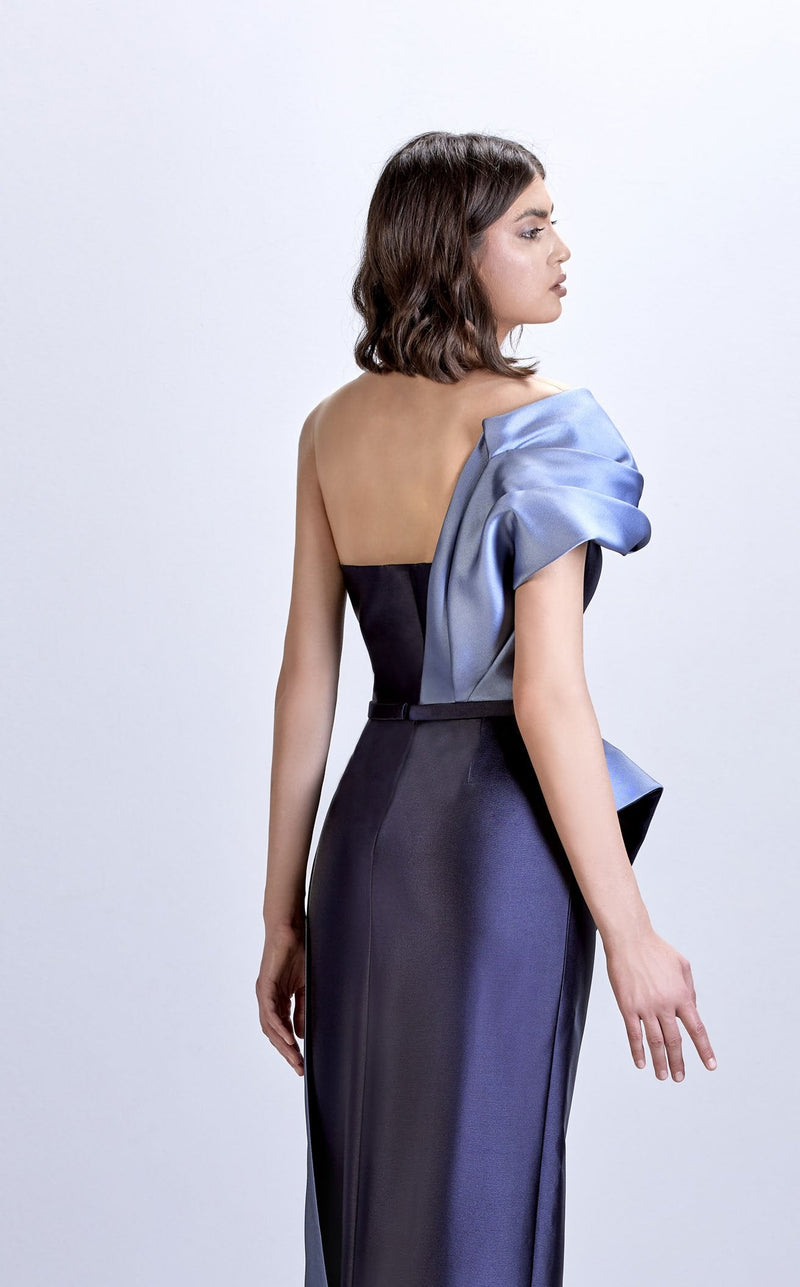 Apollo Couture SS016 Navy-Periwinkle