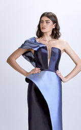 Apollo Couture SS016 Navy-Periwinkle