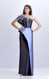 Apollo Couture SS016 Navy-Periwinkle