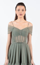 Zeena Zaki SS2104 Green