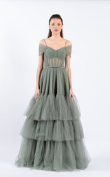 Zeena Zaki SS2104 Green